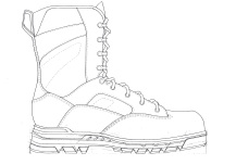 TERRA 'H.W.S.B.' Canada Navy Boot